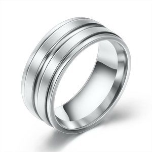 The Chaos | Silver | Titanium Band